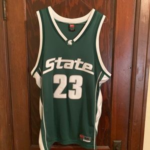 Michigan state official jersey Jason Richardson